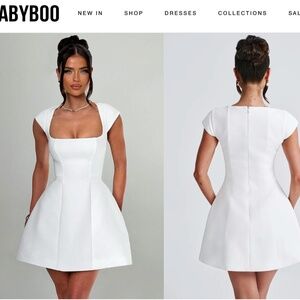 Lena mini white dress